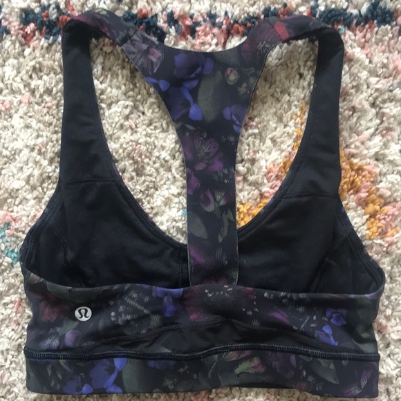 Lululemon floral sports bra - Picture 2 of 3
